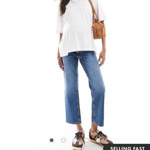ASOS Classic Maternity Straight Leg Jeans